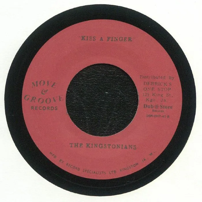 Back cover — The KINGSTONIANS — Sufferer