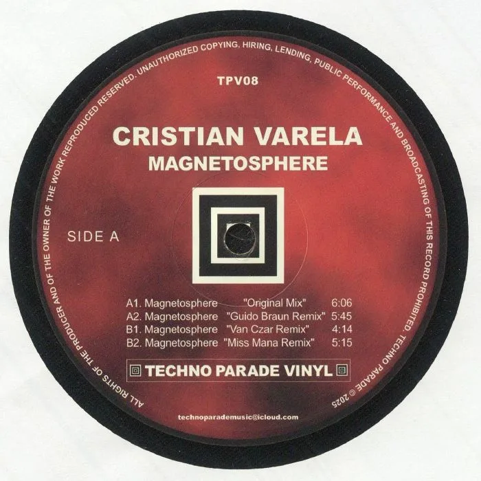 Front cover — Cristian VARELA — Magnetosphere
