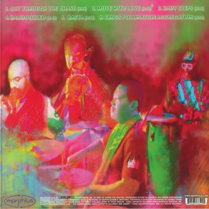 Обратная сторона обложки — Lafayette GILCHRIST & NEW VOLCANOES — Move With Love