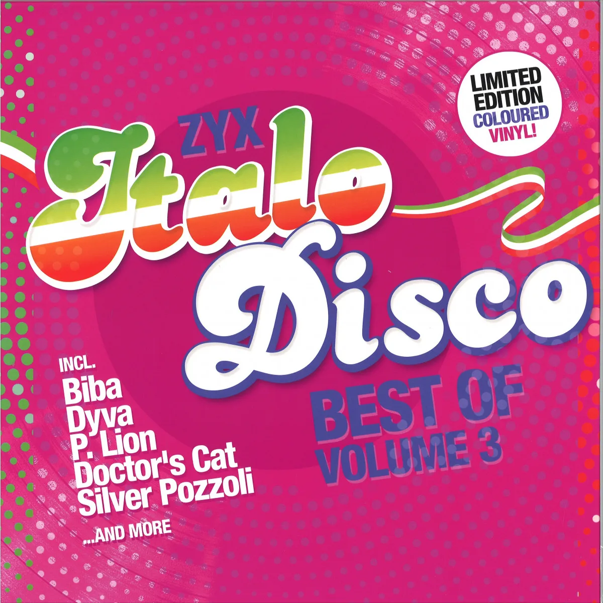 Обратная сторона обложки — Various — ZYX Italo Disco: Best Of Vol. 3 (2x12")