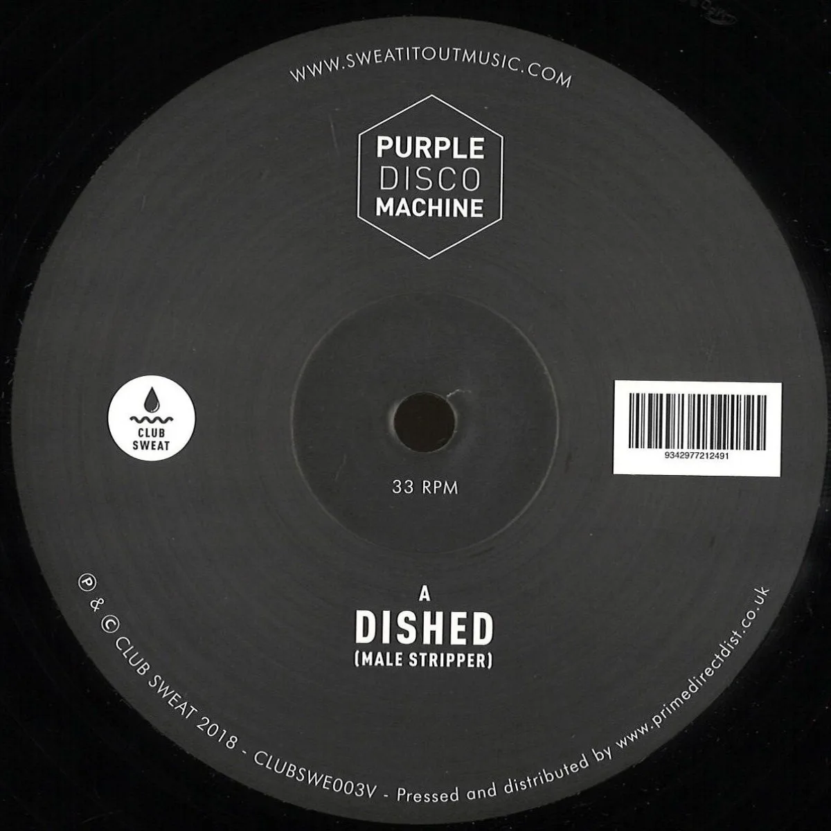 Purple Disco Machine — Dished (Male Stripper)
