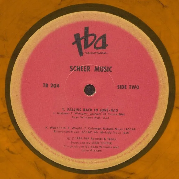 Обратная сторона обложки — SCHEER MUSIC — She Can Dance (reissue)
