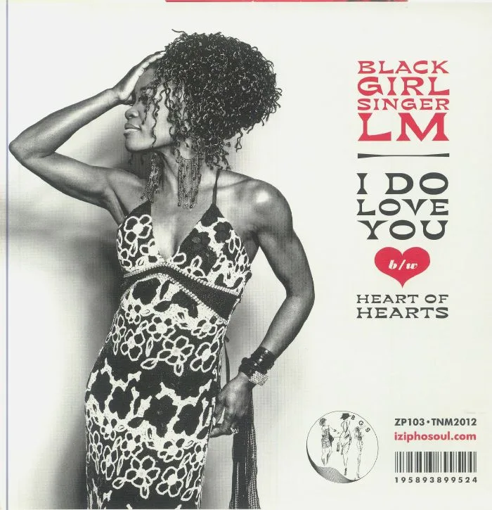 Обратная сторона обложки — BLACK GIRL SINGER LM — I Do Love You