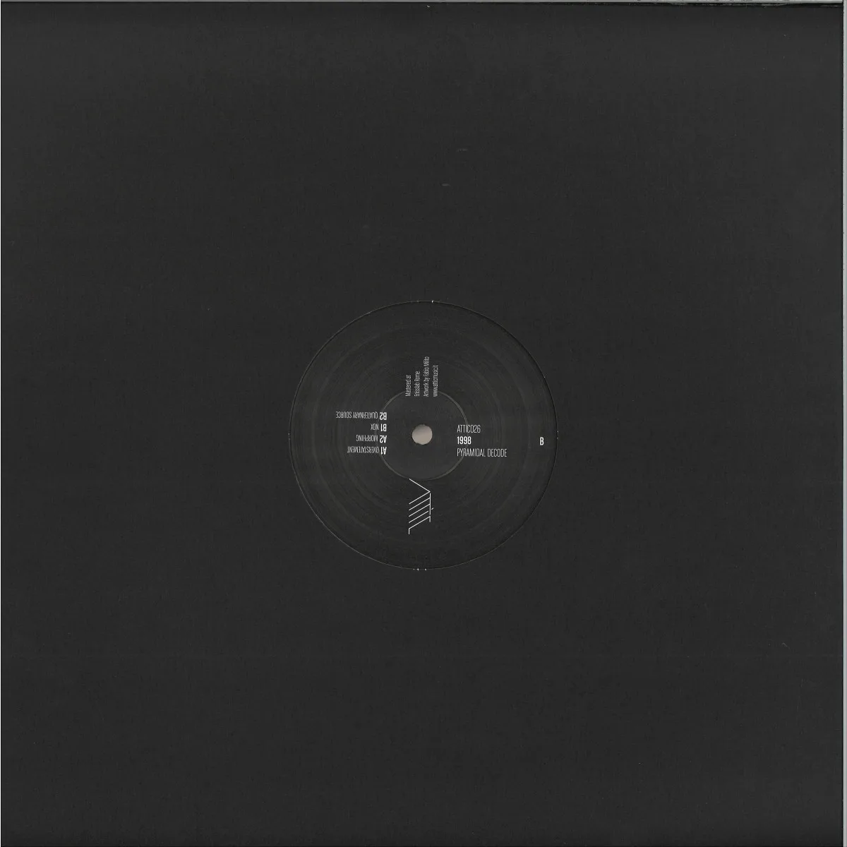 Back cover — Pyramidal Decode — 1998