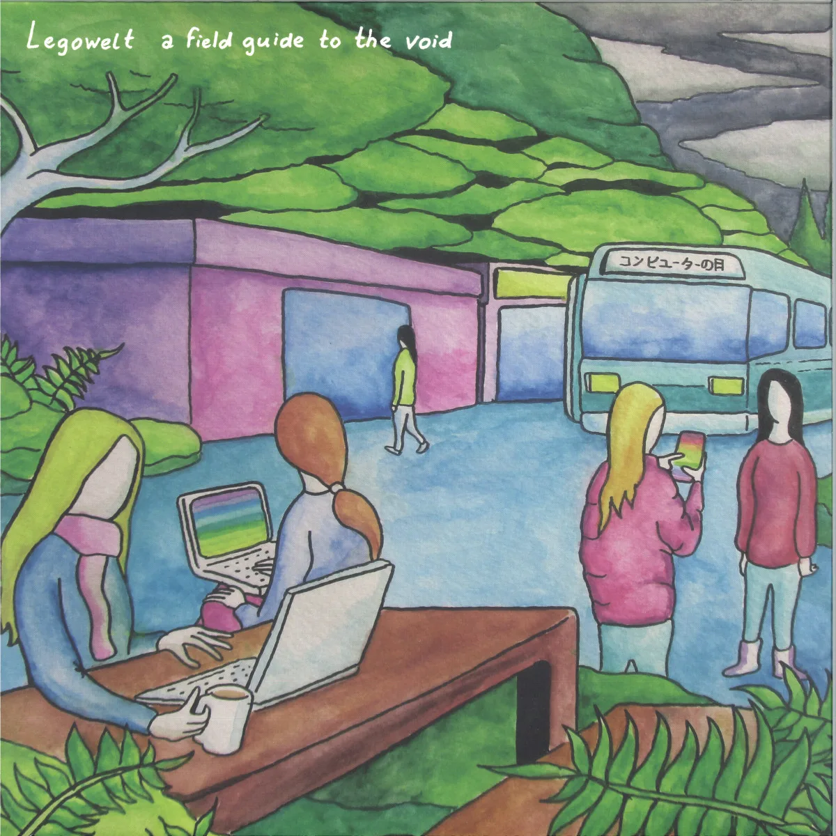 Front cover — Legowelt — A Field Guide To The Void LP 3x12"