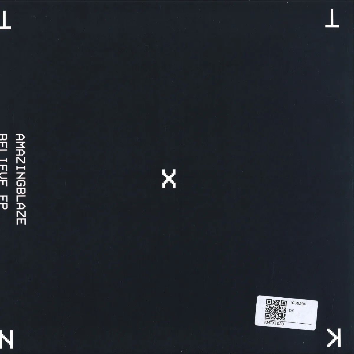 Back cover — Amazingblaze — Believe EP