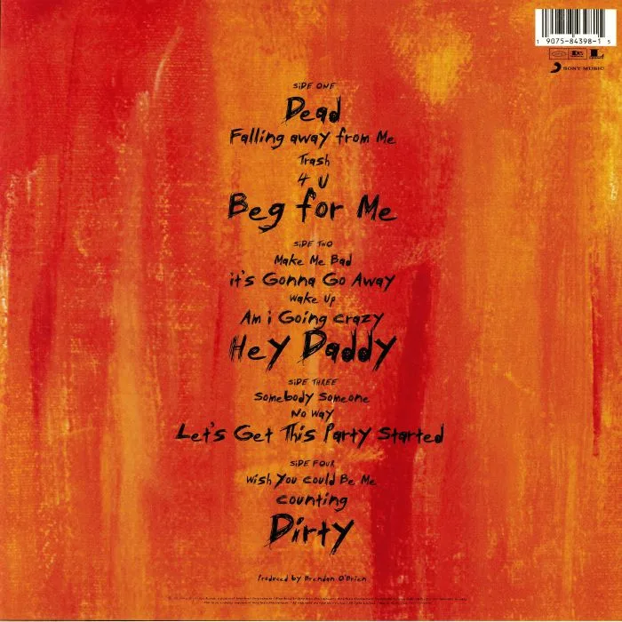 Back cover — KORN — Issues (reissue)