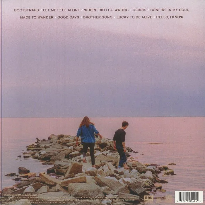 Обратная сторона обложки — CROWE BOYS — Made To Wander