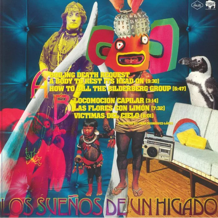 Back cover — Omar RODRIGUEZ LOPEZ — Los Suenos De Un Higado
