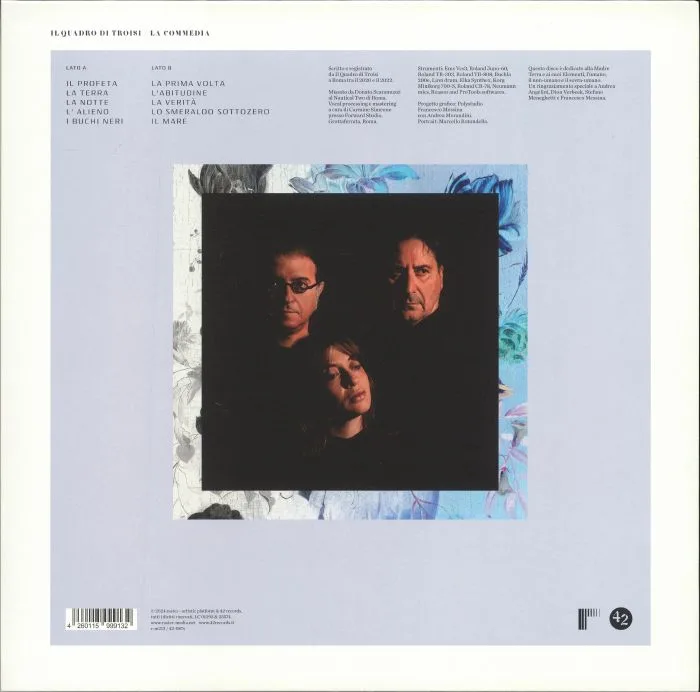 Back cover — IL QUADRO DI TROISI — La Commedia