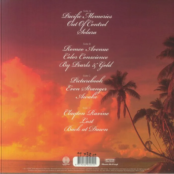 Back cover — FENOMENON — Pacific Memories: The Early Tapes (20th Anniversary Edition)