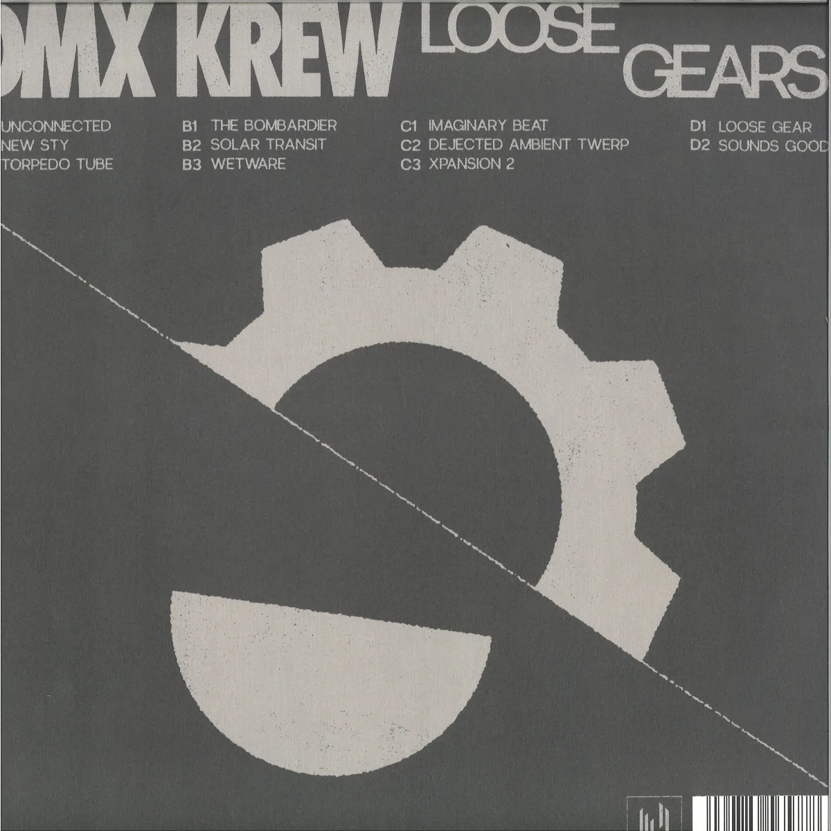 Обратная сторона обложки — Dmx Krew — Loose Gears