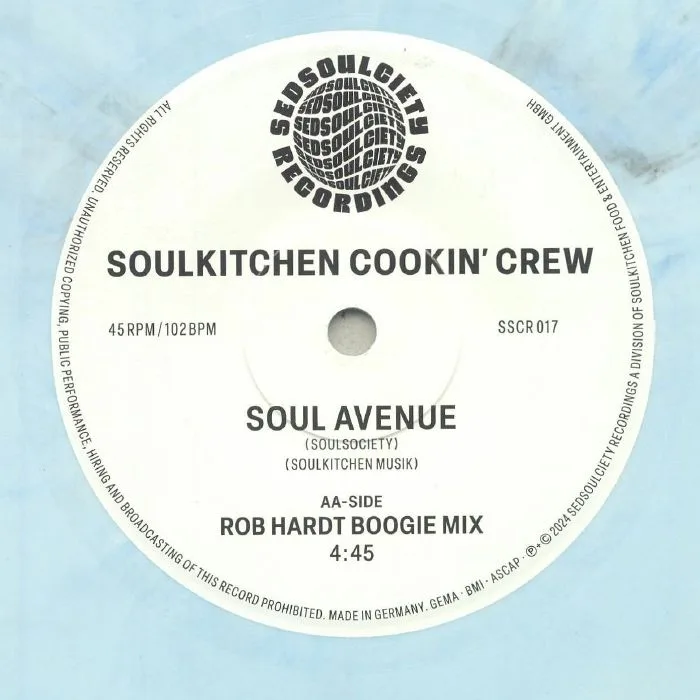 Обратная сторона обложки — SOULKITCHEN COOKIN' CREW — Soul Avenue