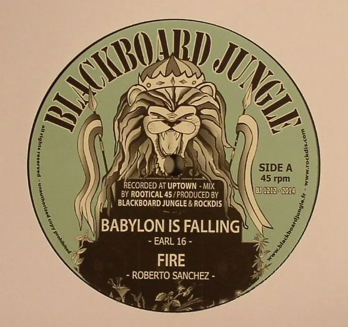 EARL 16 / ROBERTO SANCHEZ / LUTAN FYAH / ROCKDIS ALL STARS — Babylon Is Falling