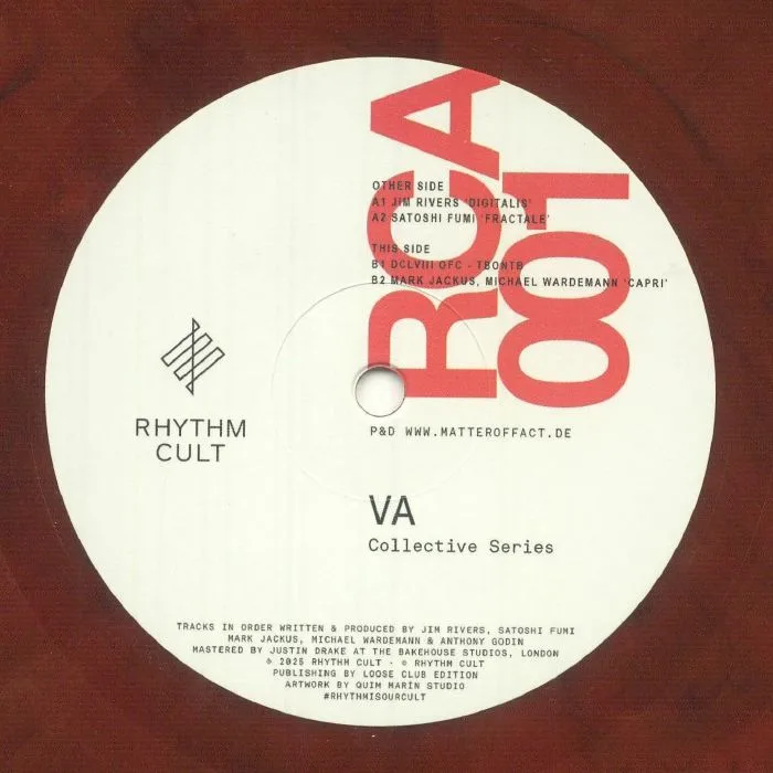 Back cover — Jim RIVERS / SATOSHI FUMI / DCLVIII OFC / MARK JACKUS / MICHAEL WARDEMANN — Collective Series