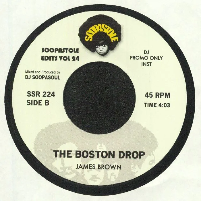 Back cover — James BROWN — The Boston Drop