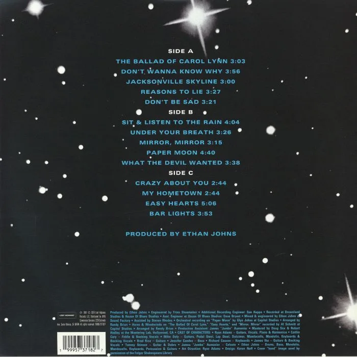 Обратная сторона обложки — WHISKEYTOWN — Pneumonia (25th Anniversary Edition)