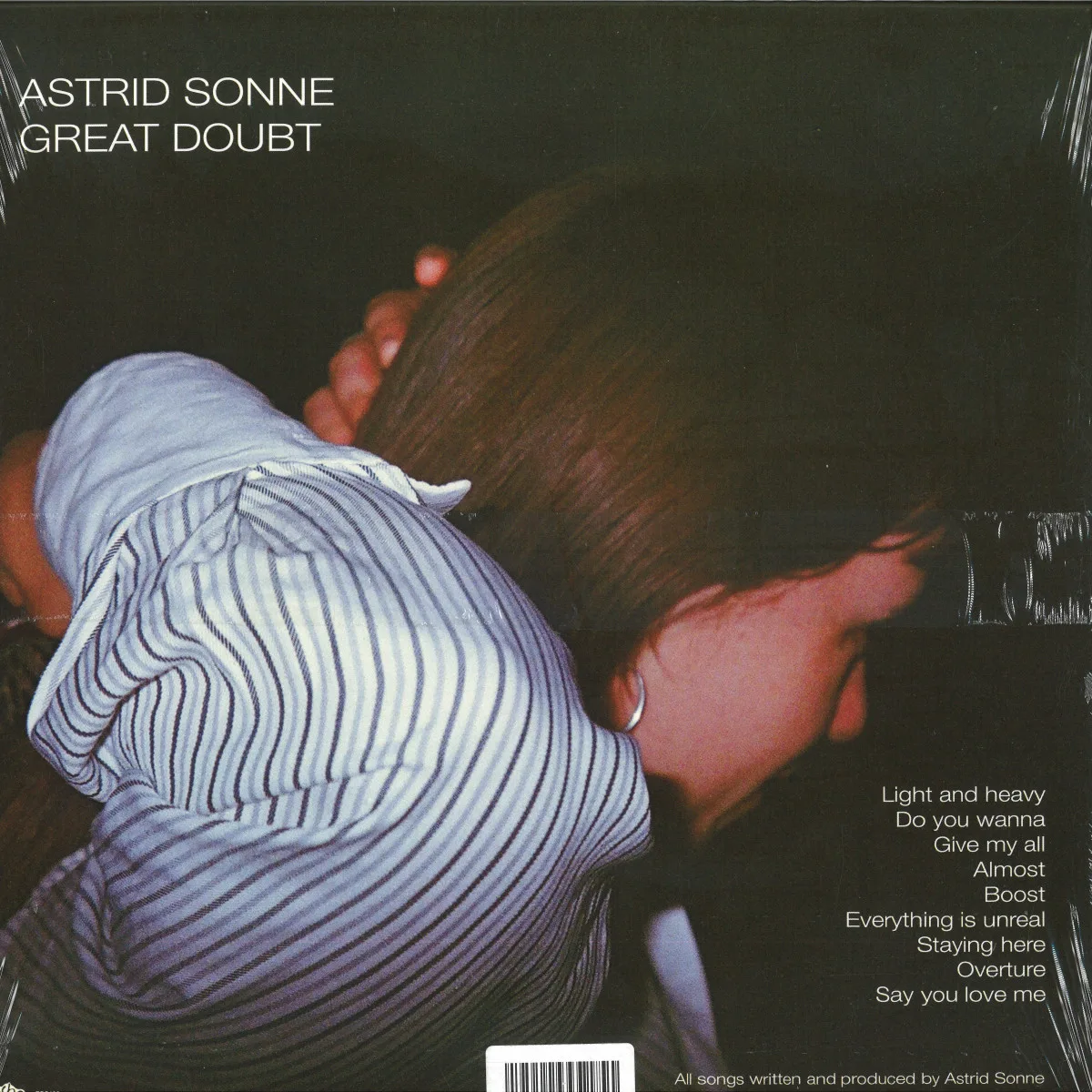 Обратная сторона обложки — Astrid Sonne — Great Doubt LP