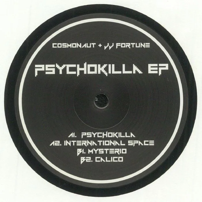 Лицевая сторона обложки — COSMONAUT / JJ FORTUNE — Psychokilla EP
