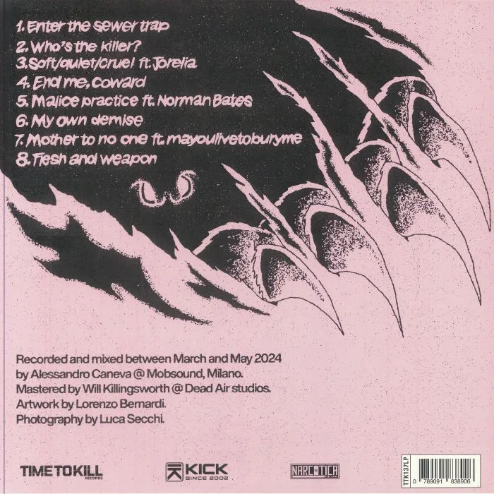 Back cover — RESCUE CAT — Flesh & Weapon