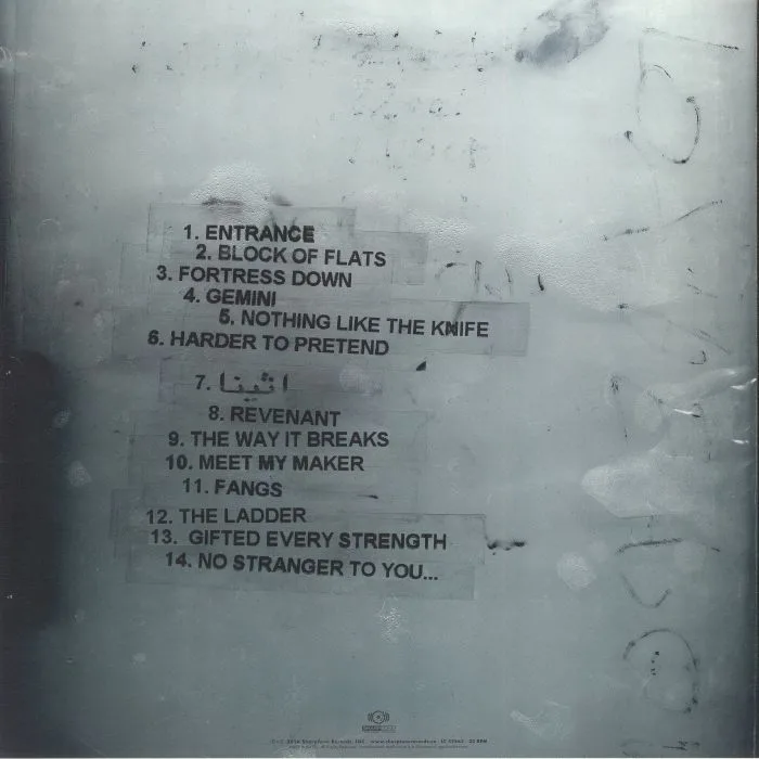 Back cover — LOATHE — A Stranger To You