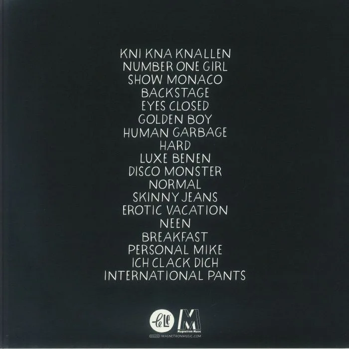 Back cover — LE LE — Great Stuff