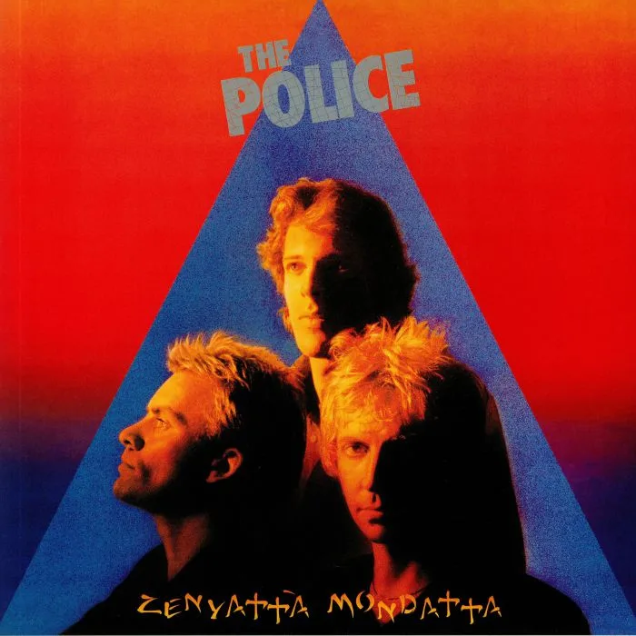 Лицевая сторона обложки — The POLICE — Zenyatta Mondatta (reissue)