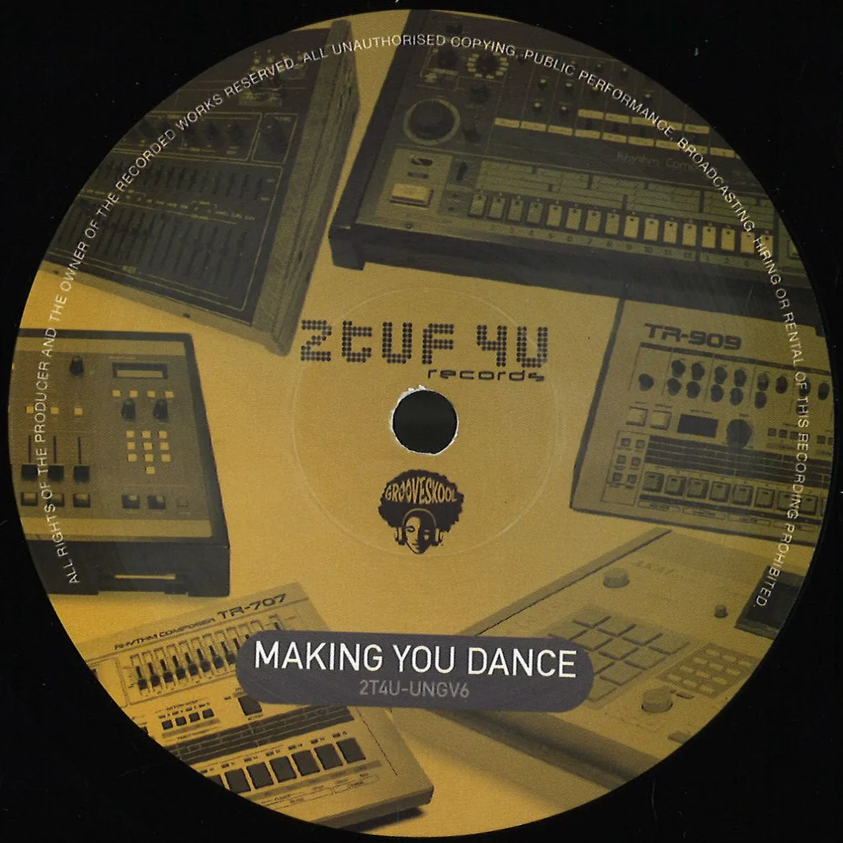 Лицевая сторона обложки — Various — Undeniable Grooves Pt. 6