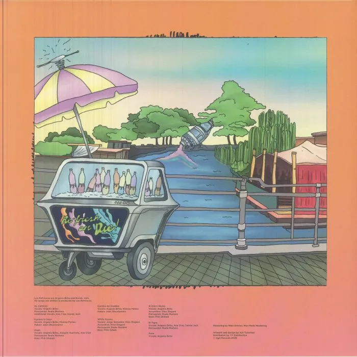 Back cover — LOS REFRESCOS — Greatest Hits