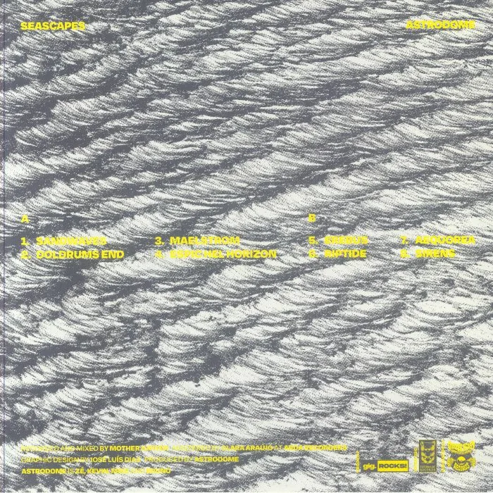 Обратная сторона обложки — ASTRODOME — Seascapes