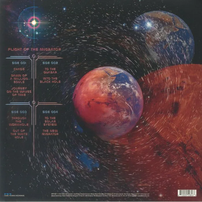 Обратная сторона обложки — AYREON — Universal Migrator Part II: Flight Of The Migrator (remastered)