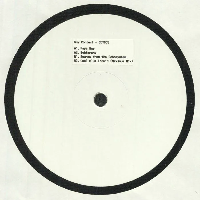 Back cover — GUY CONTACT — COY 003
