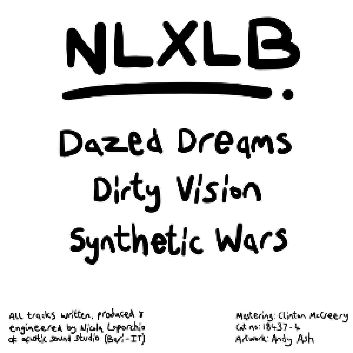 Back cover — Nlxlb — DIRTY VISION EP
