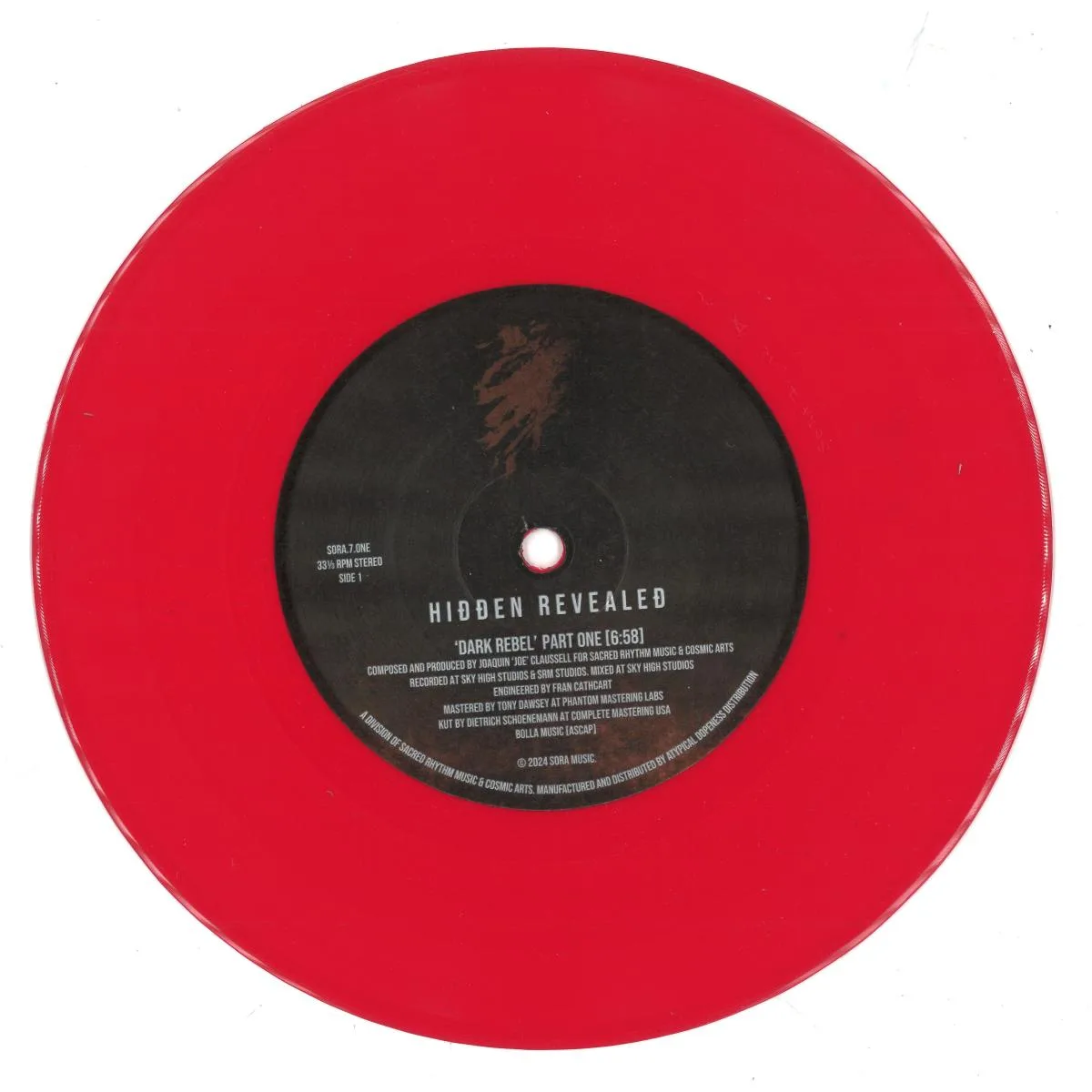 Joaquin Joe Claussell Hidden Revealed — Dark Rebel 7"
