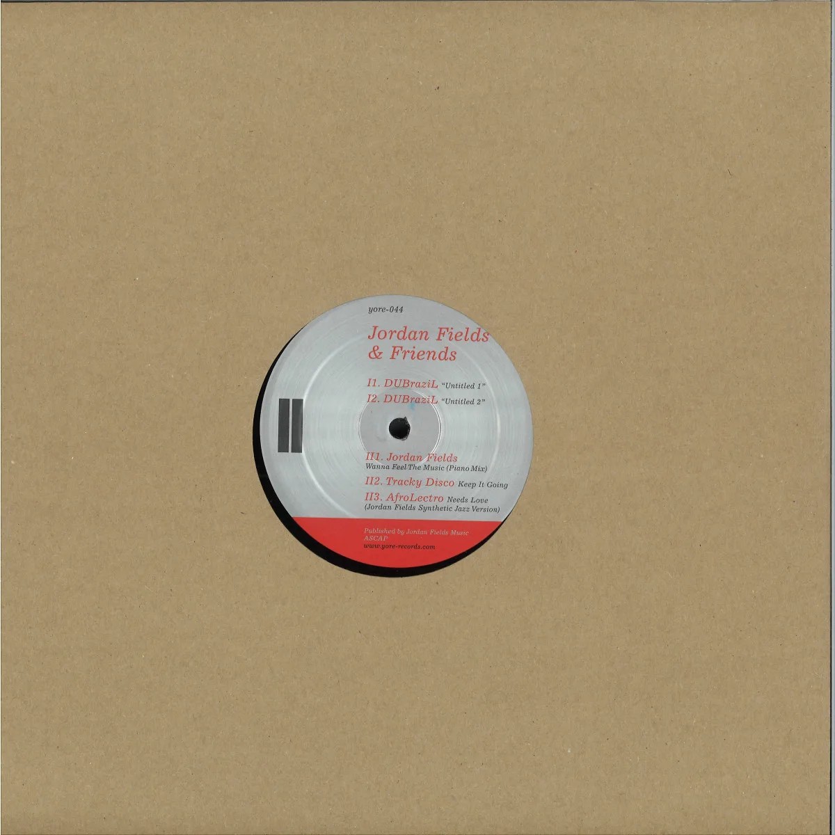 Back cover — Jordan Fields&Friends — Untitled