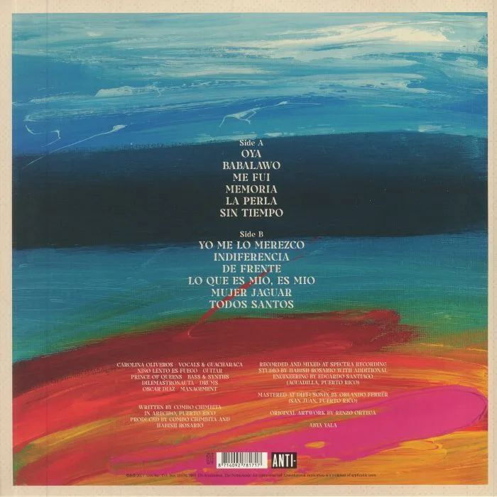 Back cover — COMBO CHIMBITA — IRE