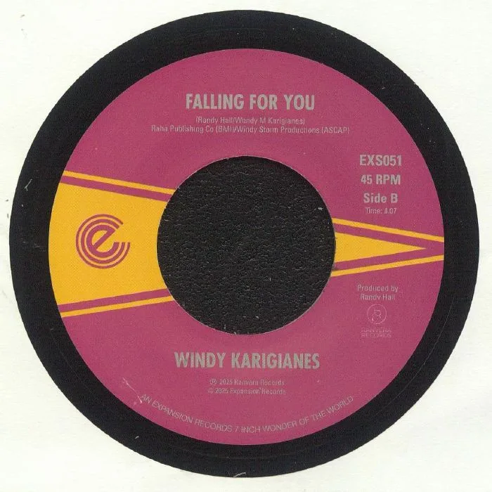 Обратная сторона обложки — WINDY KARIGIANES — Falling For You