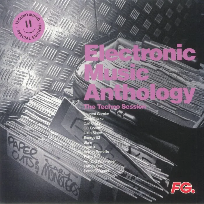 Лицевая сторона обложки — VARIOUS — Electronic Music Anthology: The Techno Session