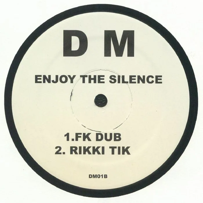 Back cover — DEPECHE MODE — Enjoy The Silence
