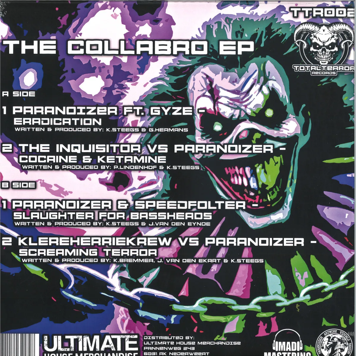 Back cover — Various — TTR002