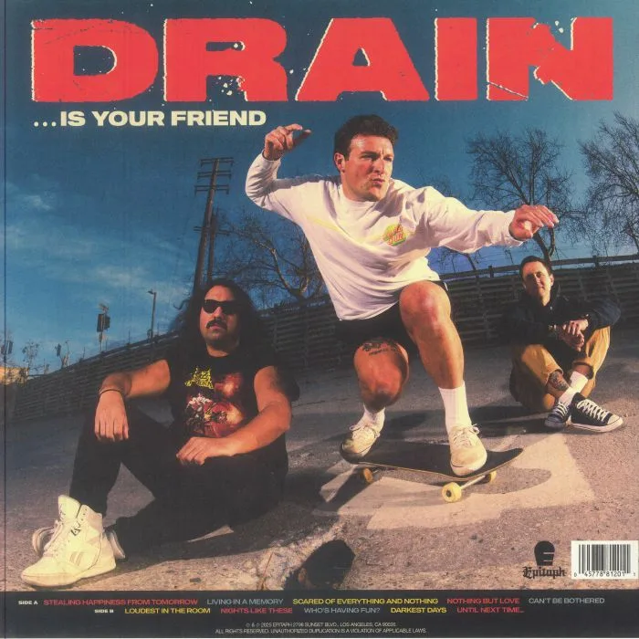 Обратная сторона обложки — DRAIN — Is Your Friend