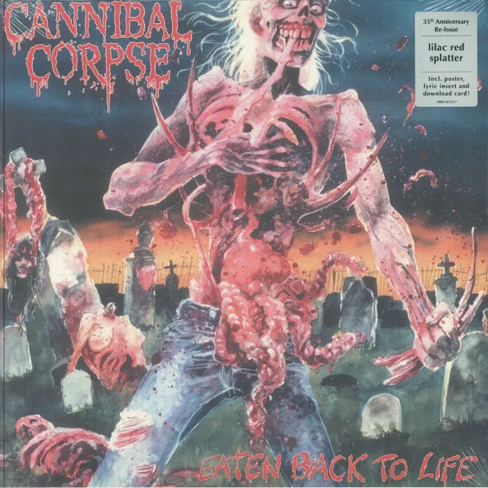 CANNIBAL CORPSE — Eaten Back To Life (35th Anniversary Edition)
