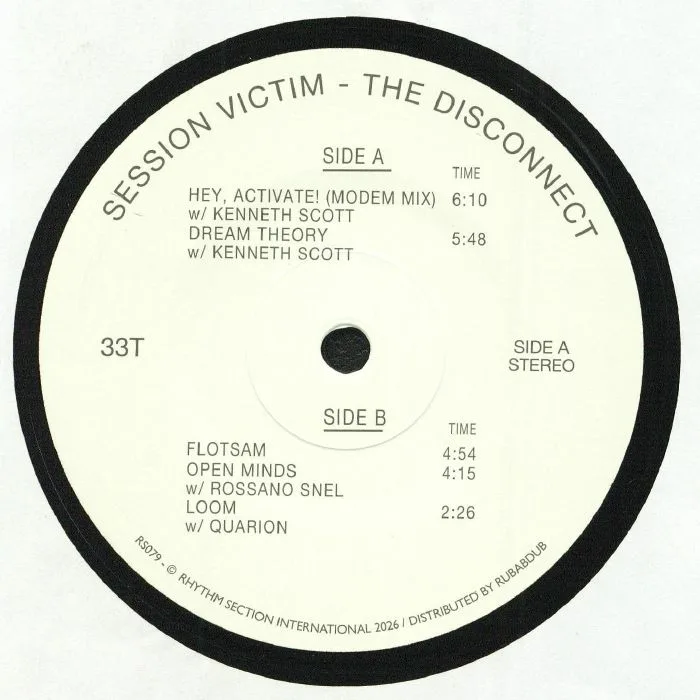 Session Victim — The Disconnect LP