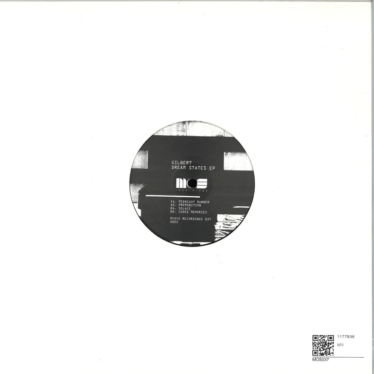 Back cover — GILBERT — DREAM STATES