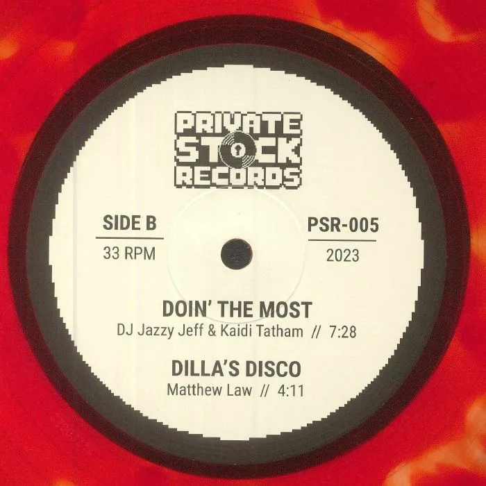 Back cover — Terry HUNTER / IAN WALLACE / DJ JAZZY JEFF & KAIDI TATHAM / MATTHEW LAW — PSR 005