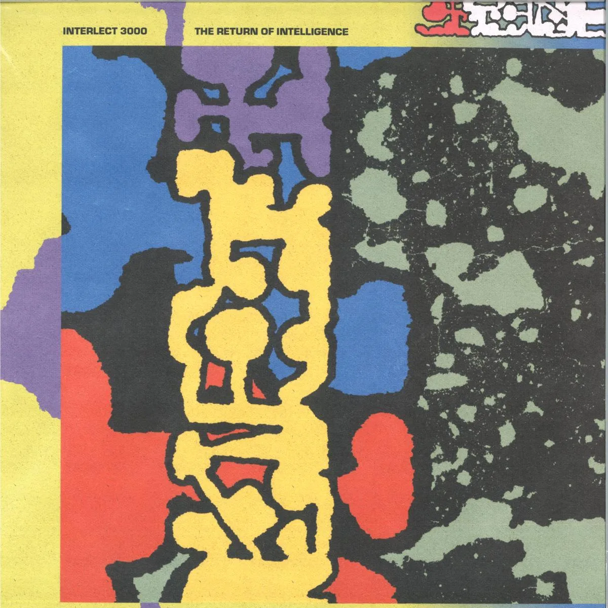 Лицевая сторона обложки — INTERLECT 3000 — THE RETURN OF INTELLIGENCE (2x12")