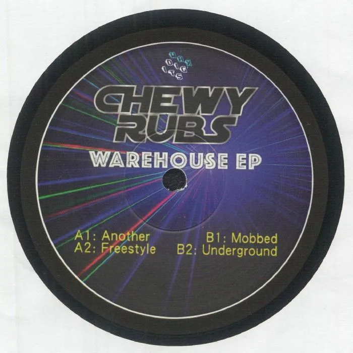 Back cover — CHEWY RUBS — Warehouse EP