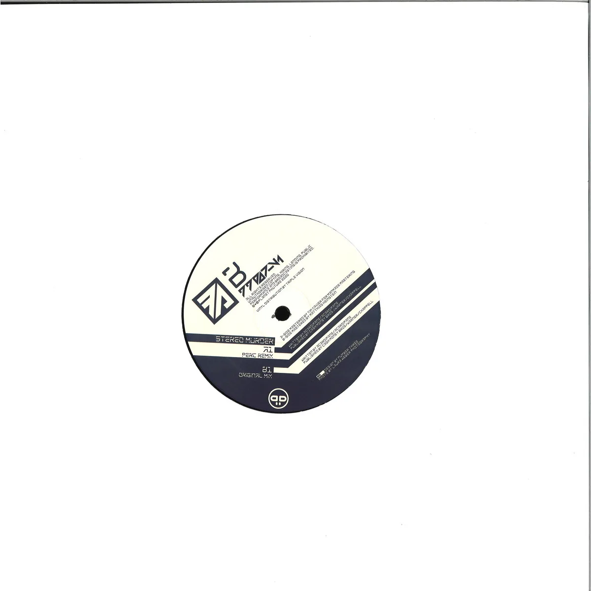 Back cover — Marc Acardipane a.k.a. Marshall Masters — Stereo Murder ⟨Remastered 2019⟩