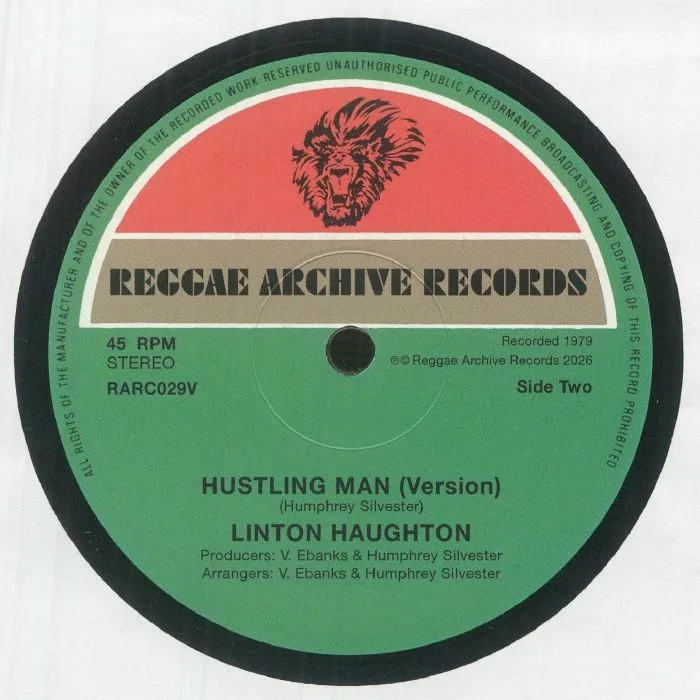 Back cover — Linton HAUGHTON — Hustling Man