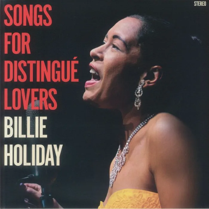 Front cover — Billie HOLIDAY — Songs For Distingue Lovers (reissue)